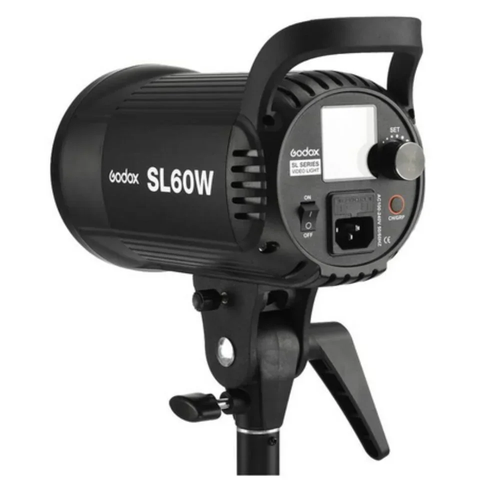 Godox SL-60W Photo Video Light + Adapter & Remote